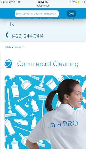 House Cleaning Service «MaidPro Chattanooga», reviews and photos, 170 N Ocoee St #303, Cleveland, TN 37311, USA