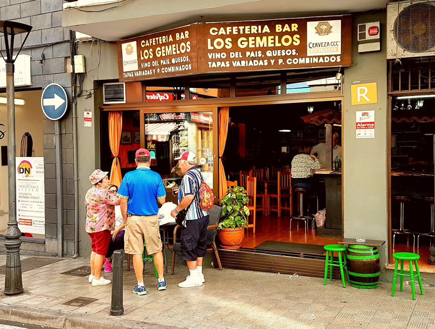 Impressionen bar cafetería los gemelos Puerto de la Cruz