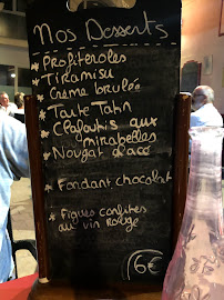 Restaurant de spécialités provençales Le Carnot Set à Apt (le menu)