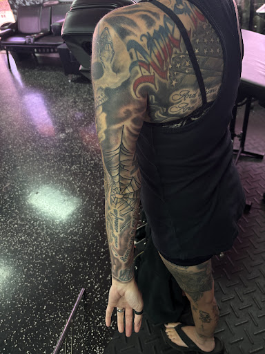 Explore coral reef tattoo ideas, creative tattoo ideas in Fort Myers, available at Loyal 2 The Coil Tattoos & Piercings (Edison Mall Location Entrance F)