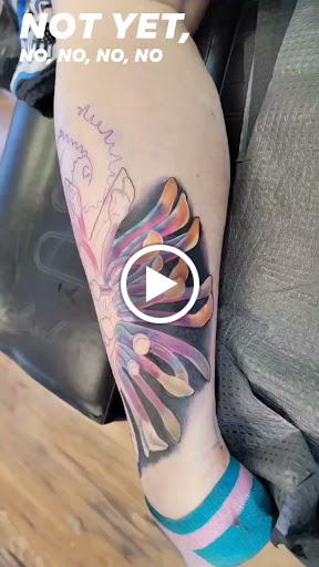 Explore under breast tattoo ideas for females, creative tattoo ideas in Caldwell, available at Blue Ring Studio Tattoo & Piercing