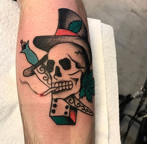 Explore manana sera bonito tattoo ideas, creative tattoo ideas in Kansas City, available at Grimm Tattoo and Bert Grimm Museum