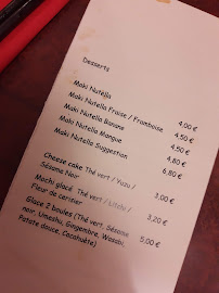 Naka Naka à Belfort menu