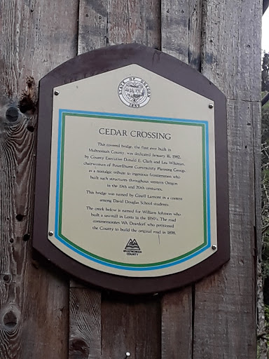 Tourist Attraction «Cedar Crossing Bridge», reviews and photos, Johnson Creek, Happy Valley, OR 97086, USA