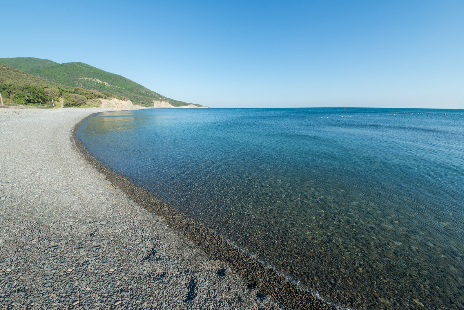 Plyazh Utrish'in fotoğrafı doğrudan plaj ile birlikte