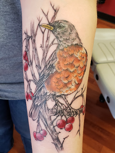 Explore sadness tattoo ideas, creative tattoo ideas in Fargo, available at 46 & 2 Tattoo