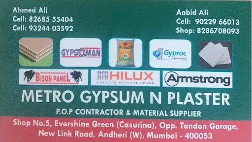 Metro gypsum n plaster