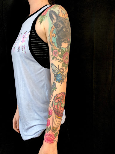 Explore chest tattoos for men ideas, creative tattoo ideas in Peoria, available at Iron Key Tattoo Studio Inc.