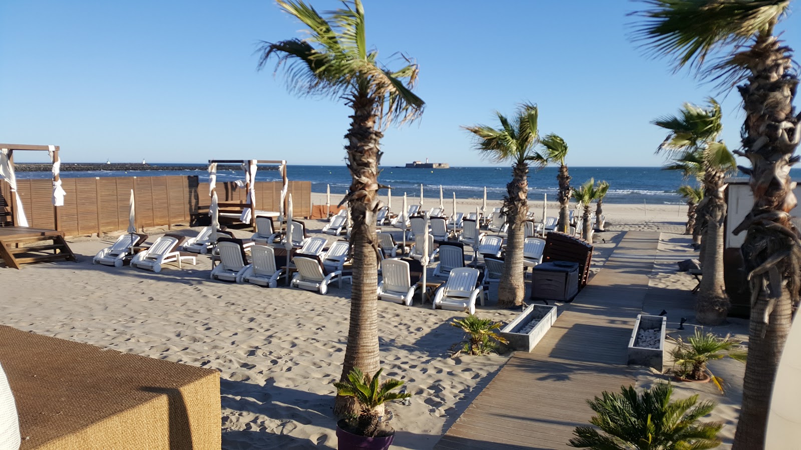 Foto di Spiaggia di Richelieu e l'insediamento