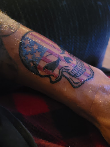 Explore husband and wife matching tattoo ideas, creative tattoo ideas in Albuquerque, available at Factory Edge Tattoo and Piercing Coronado