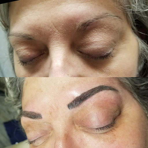 Explore feminine chest tattoo ideas, creative tattoo ideas in Peoria Heights, available at BeautiFULL Brows By Jen Microblading - Permanent Makeup Wild Honey Beauty Studio