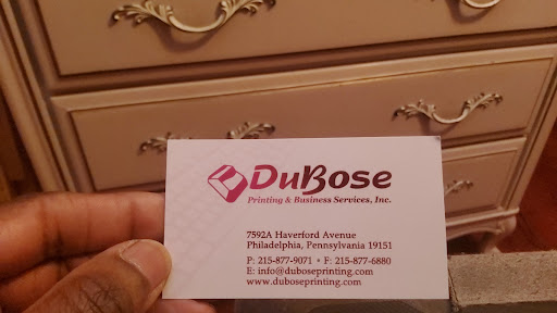 Commercial Printer «Dubose Printing & Business Services», reviews and photos, 7592 Haverford Ave # A, Philadelphia, PA 19151, USA