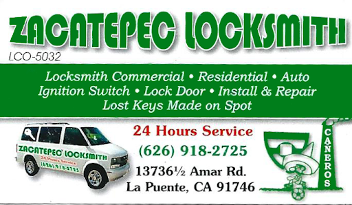 Locksmith «Zacatepec Locksmith», reviews and photos, 13736 Amar Rd, La Puente, CA 91746, USA