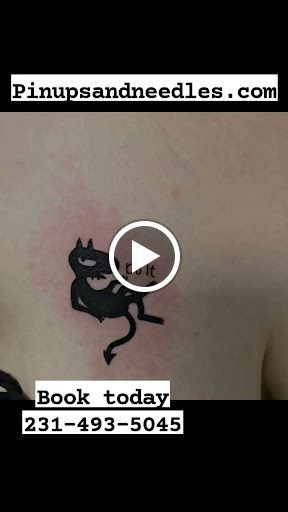 Explore goku tattoo ideas, creative tattoo ideas in Traverse City, available at Pinups & Needles