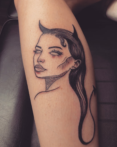 Explore 4 name tattoo ideas, creative tattoo ideas in North Tonawanda, available at Dark Side Ink Tattoo Studio