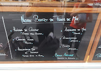 La Cabane à Saint-Malo menu
