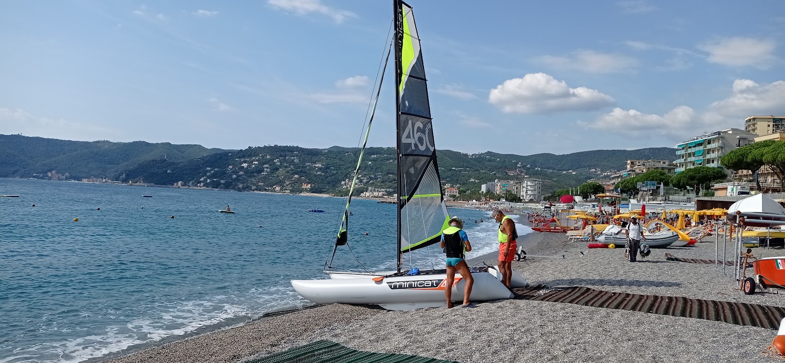 Photo de Pluto Beach Spotorno avec un niveau de propreté de très propre