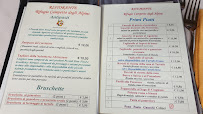 Menu / carte de Ristorante Rifugio Campetto degli Alpini à Roccaraso