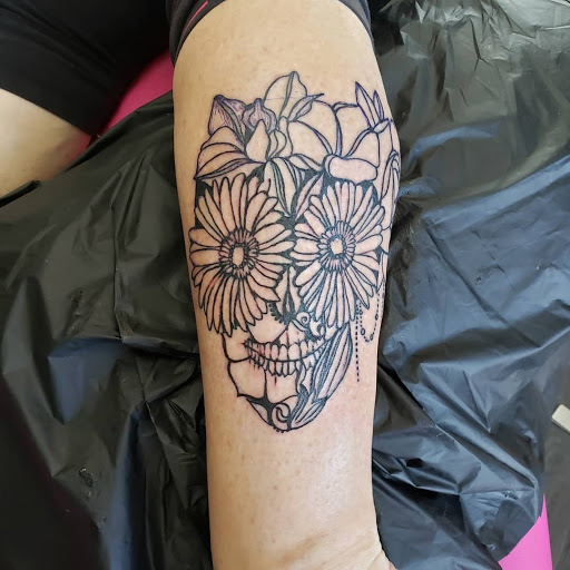 Explore tattoo sleeve filler ideas, creative tattoo ideas in Dallas, available at Legendary Art Tattoo Studio