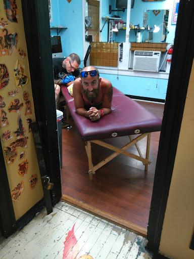 Explore hunter hunter tattoo ideas, creative tattoo ideas in Austin, available at Moms Tattoos