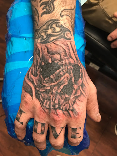 Explore gang tattoo ideas, creative tattoo ideas in Seymour, available at American Gypsy Tattoo Corp.