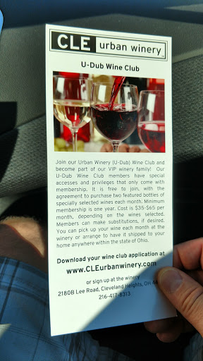 Winery «CLE Urban Winery», reviews and photos, 2180 Lee Rd, Cleveland Heights, OH 44118, USA