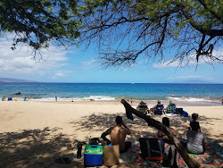 Palauea Beach'in fotoğrafı uçurumlarla desteklenmiş