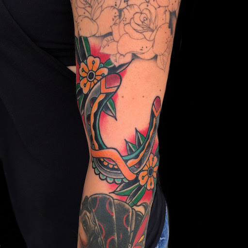 Explore small tattoo ideas on ankle, creative tattoo ideas in Hesperia, available at Dinamik Tattoo