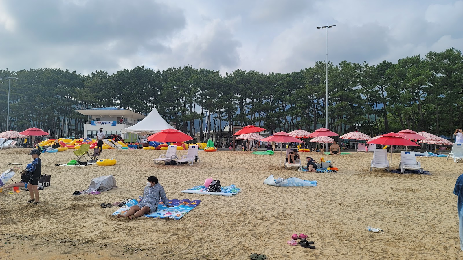 Fotografija Sangju Eun Sand Beach z visok stopnjo čistoče