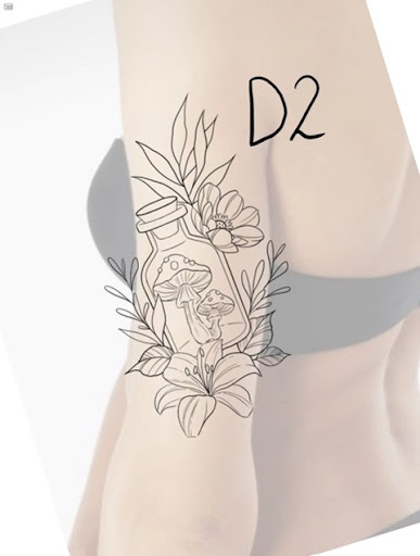 Explore sad tattoo ideas, creative tattoo ideas in Woodstock, available at Lost Lagoon Tattoo