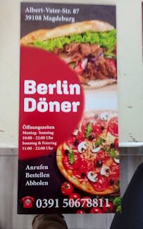 BERLIN DÖNER à Magdeburg carte