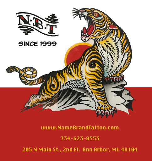 Tattoo Shop «Name Brand Tattoo», reviews and photos, 514 E Washington St, Ann Arbor, MI 48104, USA