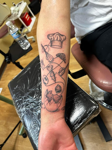 Explore gory tattoo ideas, creative tattoo ideas in New Hampton, available at Crescent Moon Tattoo