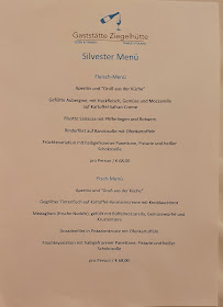 Menu du Gaststätte Ziegelhütte à Murr