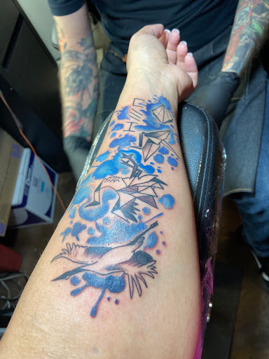 Explore leg tattoos men ideas, creative tattoo ideas in Salt Lake City, available at Gypsie Soul Tattoo