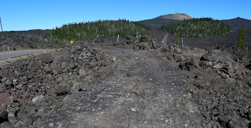 Old McKenzie Pass wagon road
