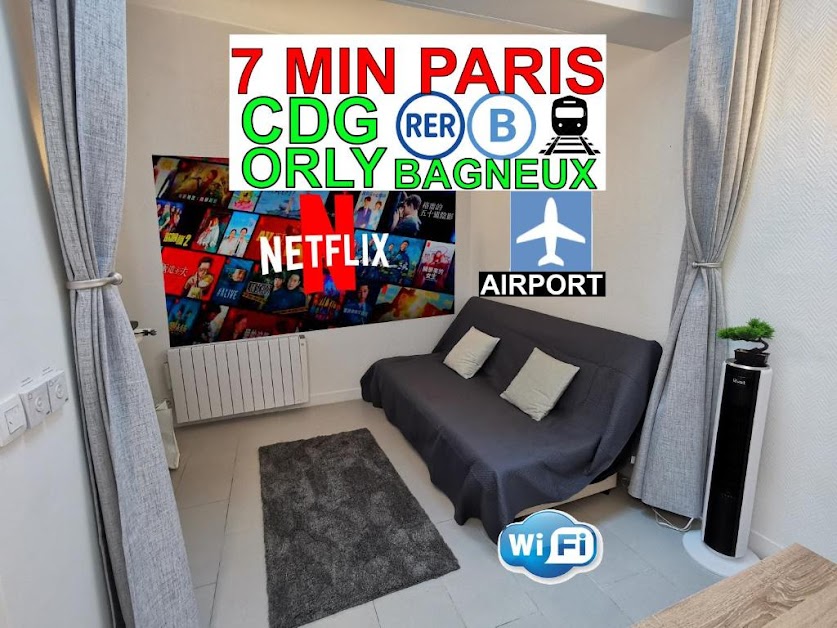 Airbnb Paris Appartement Bagneux Cachan Logement Location RER B à Cachan (Val-de-Marne 94)