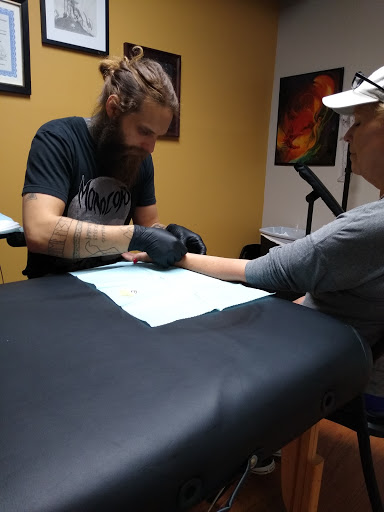 Explore zen tattoo ideas, creative tattoo ideas in Fredonia, available at Red Bird Tattoo