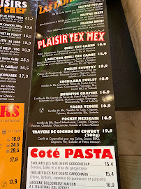 Restaurant Pizza Bar Tex Mex L'Hacienda à Saint-Herblain (le menu)