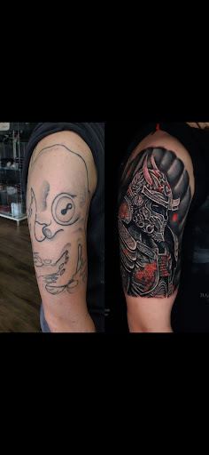 Explore sad tattoo ideas, creative tattoo ideas in Titusville, available at Space Coast Ink Tattoo Studio
