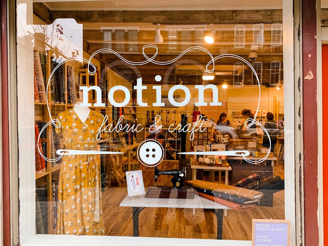 Notion Fabric and Craft