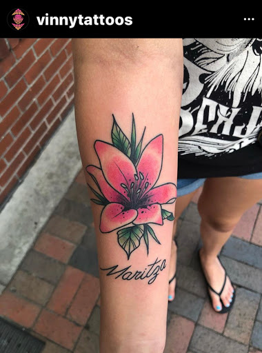 Explore unique lettering tattoo ideas, creative tattoo ideas in Marietta, available at Lucky Draw Tattoos III