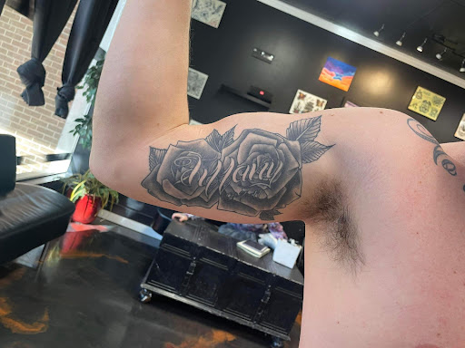 Explore silver line tattoo ideas, creative tattoo ideas in Hartselle, available at Ethereal Alchemy Tattoo Collective