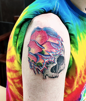 Explore fill in tattoo sleeve ideas, creative tattoo ideas in Nashville, available at Titan Tattoo