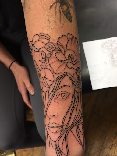 Explore lilo and stitch tattoo ideas, creative tattoo ideas in Eureka Springs, available at Sailors Luck Tattoo