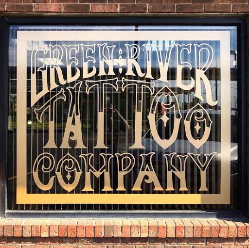 Explore shoulder tattoos ideas, creative tattoo ideas in Campbellsville, available at Green River Tattoo Company