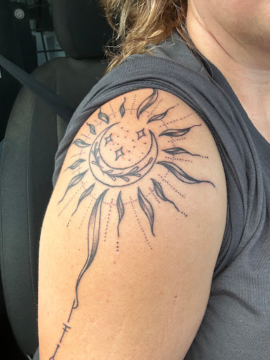 Explore bulldog tattoo ideas, creative tattoo ideas in Butler, available at Red Spade tattoo