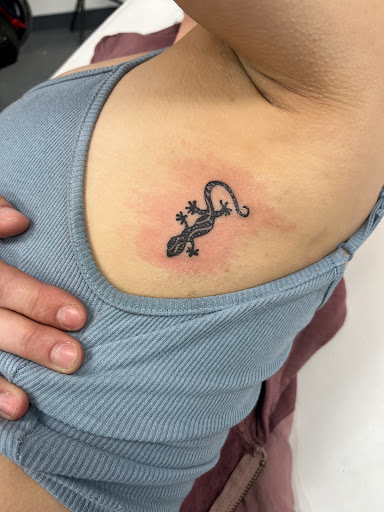 Explore crown tattoo cover up ideas, creative tattoo ideas in La Vista, available at InkedUp Needles