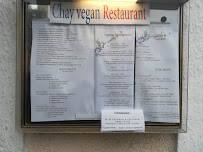 Chay Vegan à Munich menu