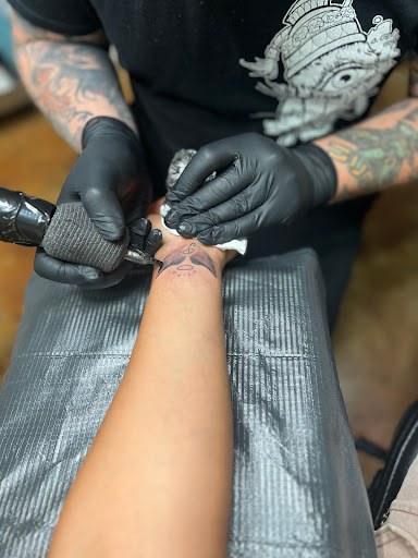 Explore native tattoo sleeve ideas, creative tattoo ideas in Geneva, available at Famous Street Tattoo Geneva